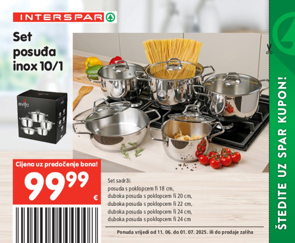 INTERSPAR posebne pogodnosti katalog Akcija 11.06.-01.07.2025.