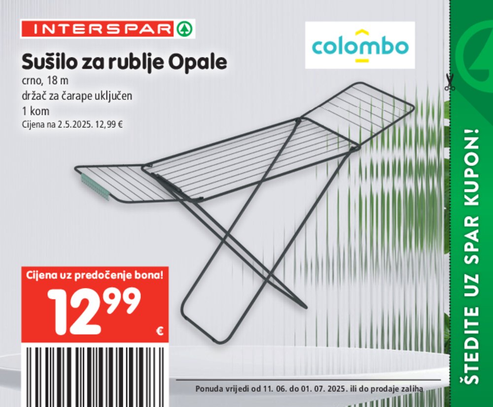 INTERSPAR posebne pogodnosti katalog Akcija 11.06.-01.07.2025.
