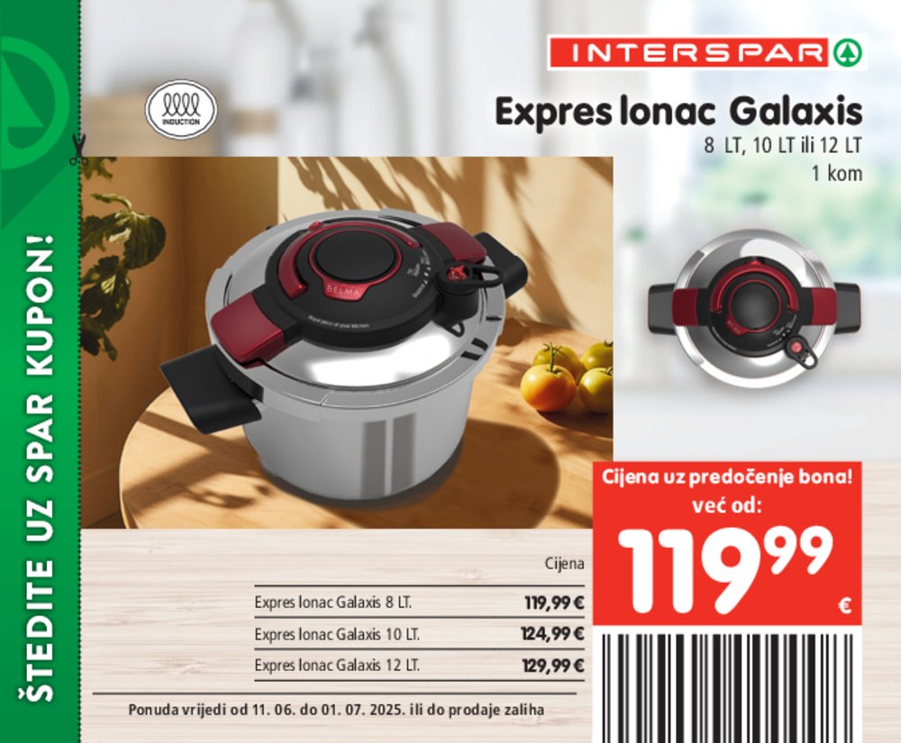 INTERSPAR posebne pogodnosti katalog Akcija 11.06.-01.07.2025.