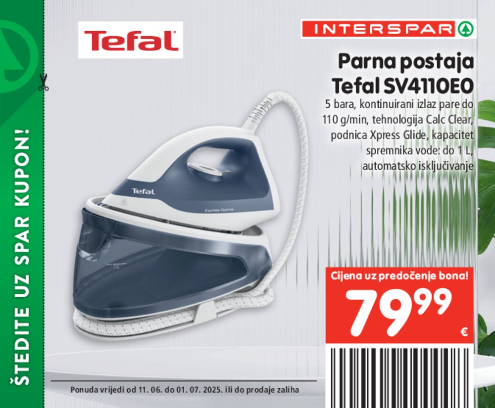INTERSPAR posebne pogodnosti katalog Akcija 11.06.-01.07.2025.