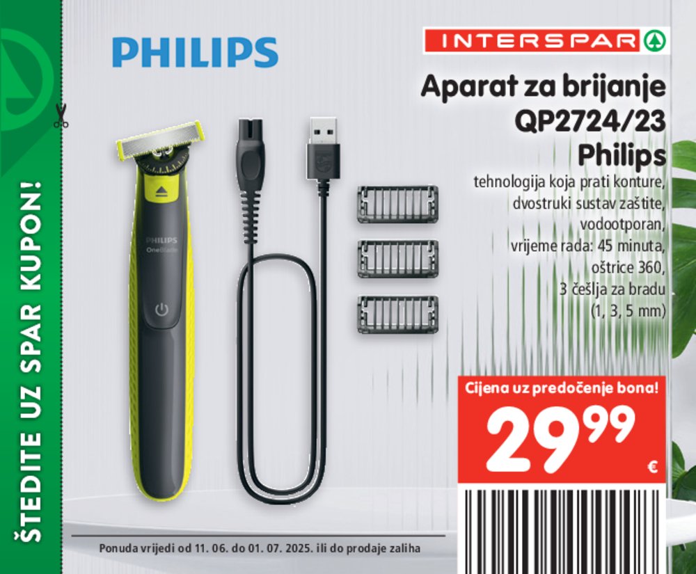 INTERSPAR posebne pogodnosti katalog Akcija 11.06.-01.07.2025.