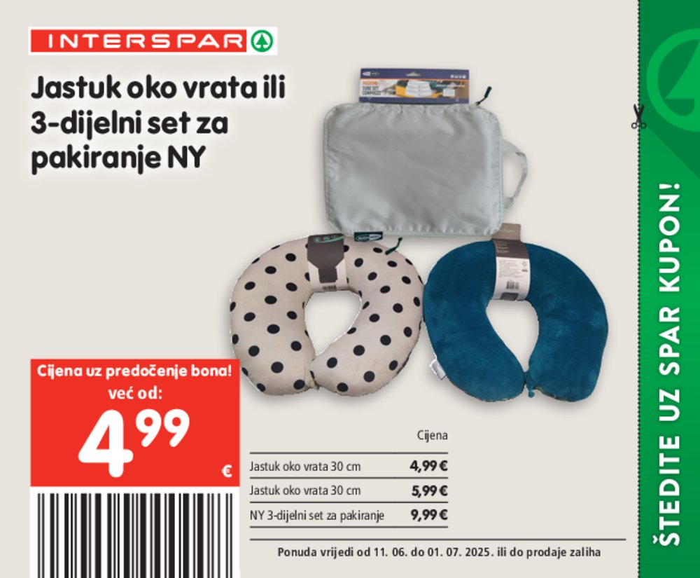 INTERSPAR posebne pogodnosti katalog Akcija 11.06.-01.07.2025.