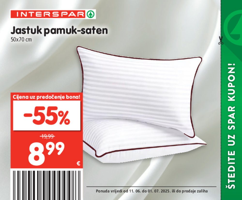 INTERSPAR posebne pogodnosti katalog Akcija 11.06.-01.07.2025.