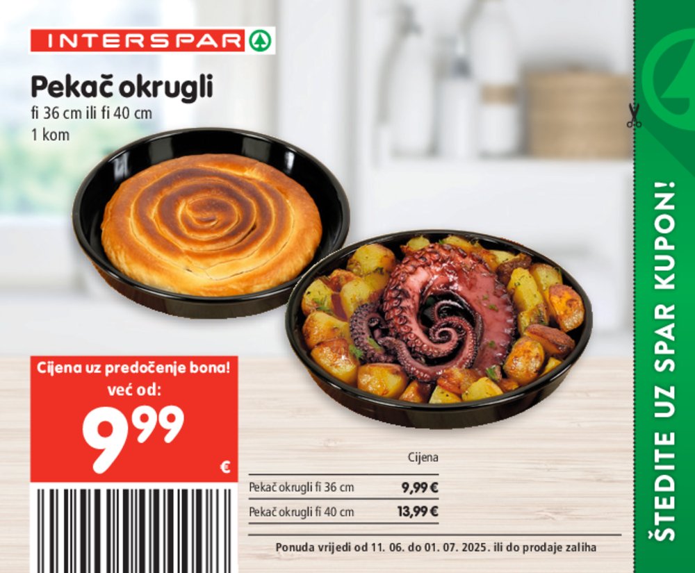 INTERSPAR posebne pogodnosti katalog Akcija 11.06.-01.07.2025.