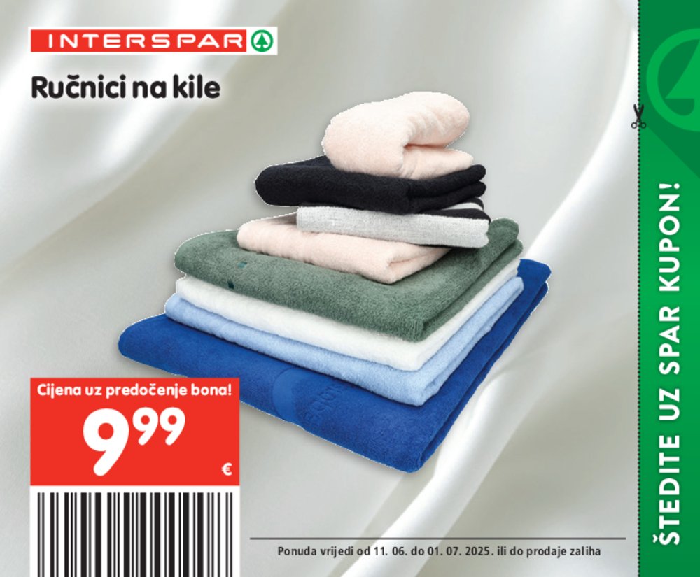 INTERSPAR posebne pogodnosti katalog Akcija 11.06.-01.07.2025.