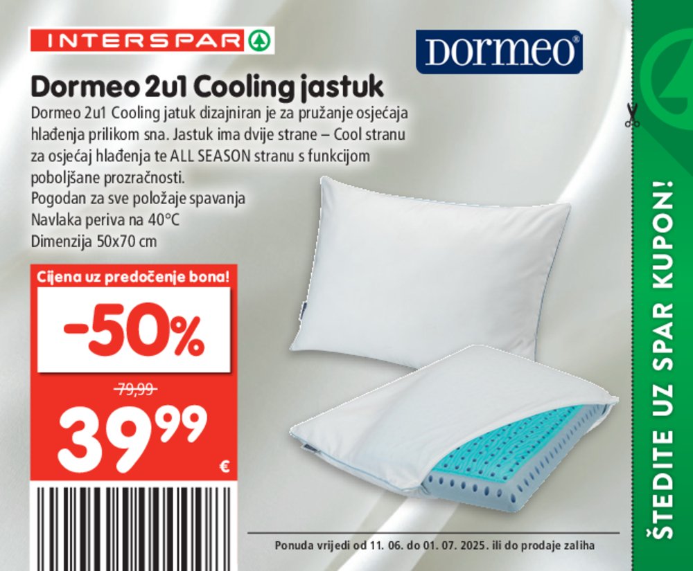 INTERSPAR posebne pogodnosti katalog Akcija 11.06.-01.07.2025.