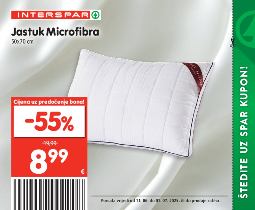 INTERSPAR posebne pogodnosti katalog Akcija 11.06.-01.07.2025.