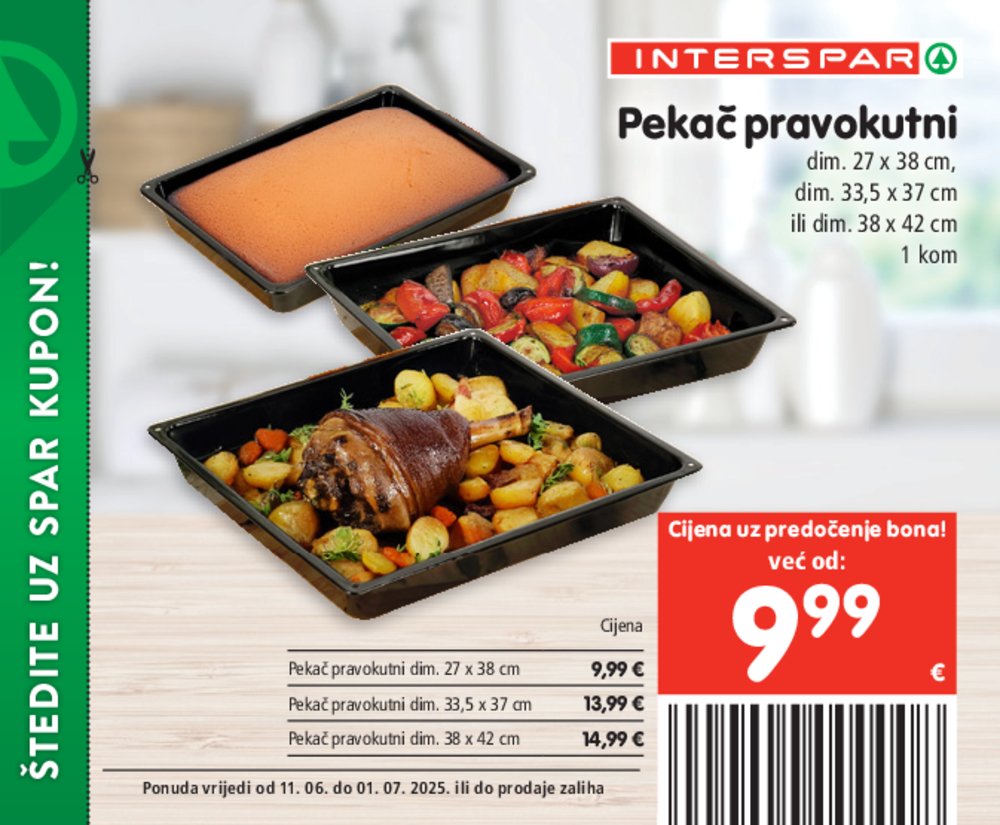 INTERSPAR posebne pogodnosti katalog Akcija 11.06.-01.07.2025.