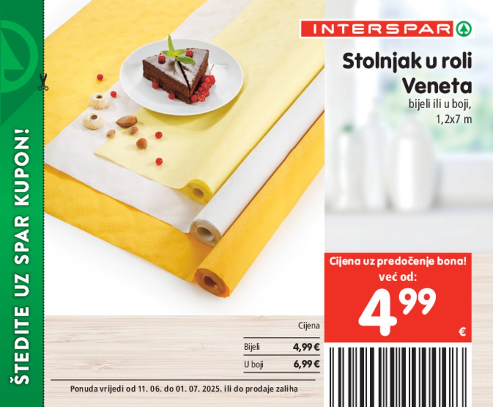 INTERSPAR posebne pogodnosti katalog Akcija 11.06.-01.07.2025.