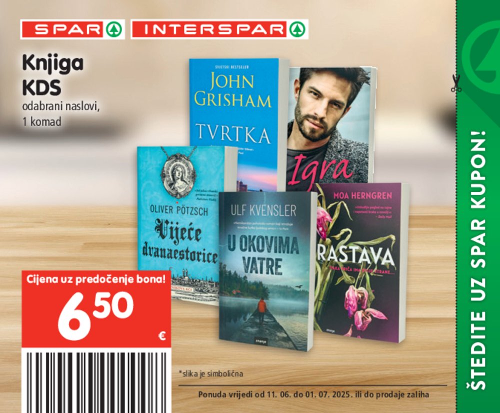INTERSPAR posebne pogodnosti katalog Akcija 11.06.-01.07.2025.