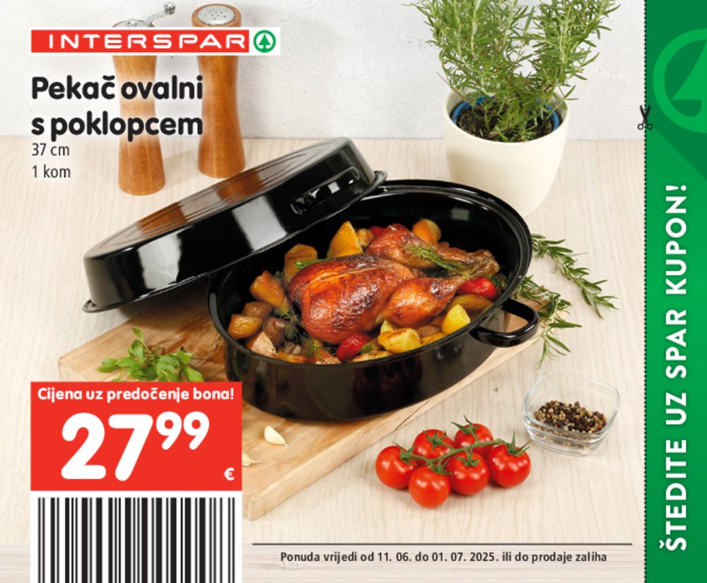INTERSPAR posebne pogodnosti katalog Akcija 11.06.-01.07.2025.