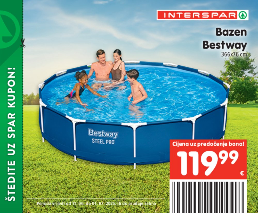 INTERSPAR posebne pogodnosti katalog Akcija 11.06.-01.07.2025.