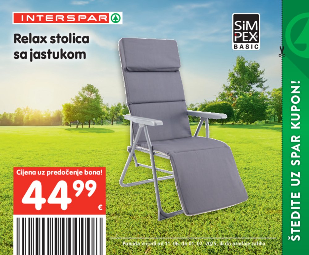 INTERSPAR posebne pogodnosti katalog Akcija 11.06.-01.07.2025.
