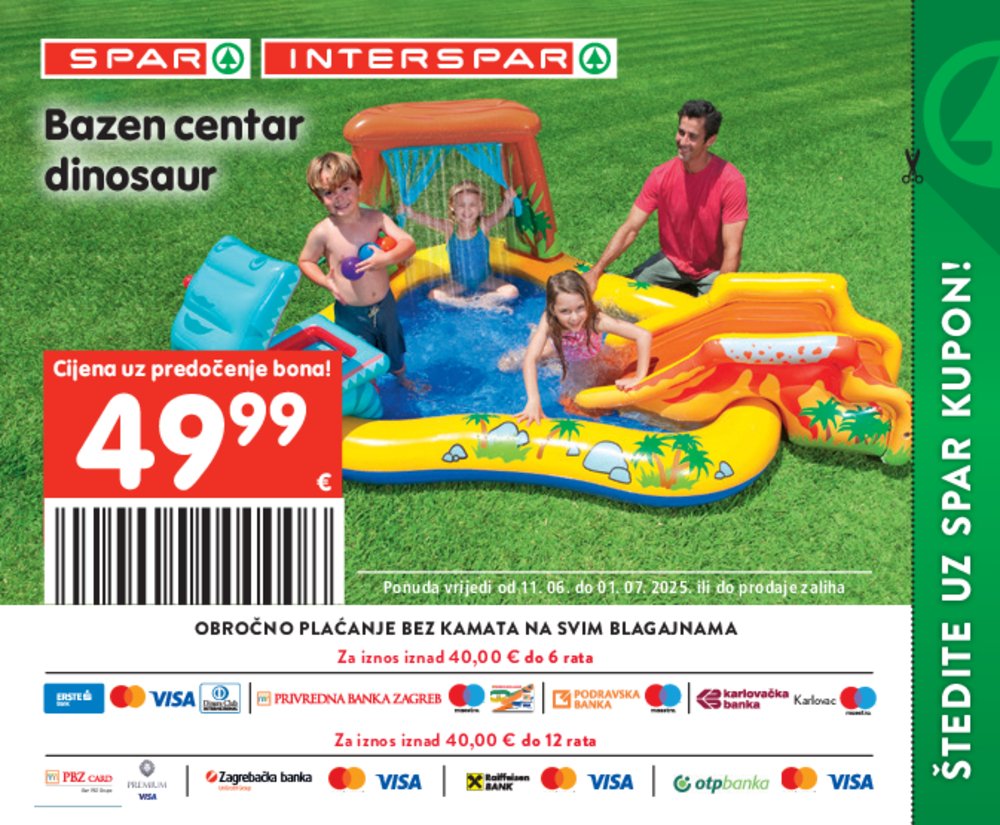 INTERSPAR posebne pogodnosti katalog Akcija 11.06.-01.07.2025.