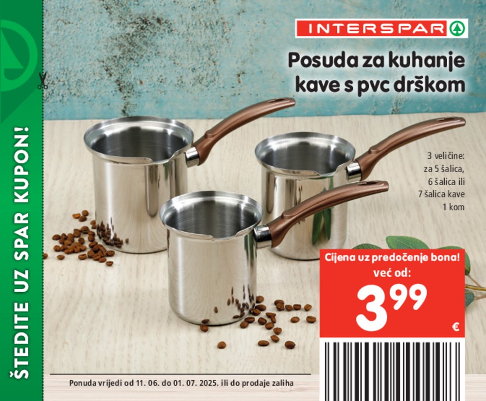 INTERSPAR posebne pogodnosti katalog Akcija 11.06.-01.07.2025.