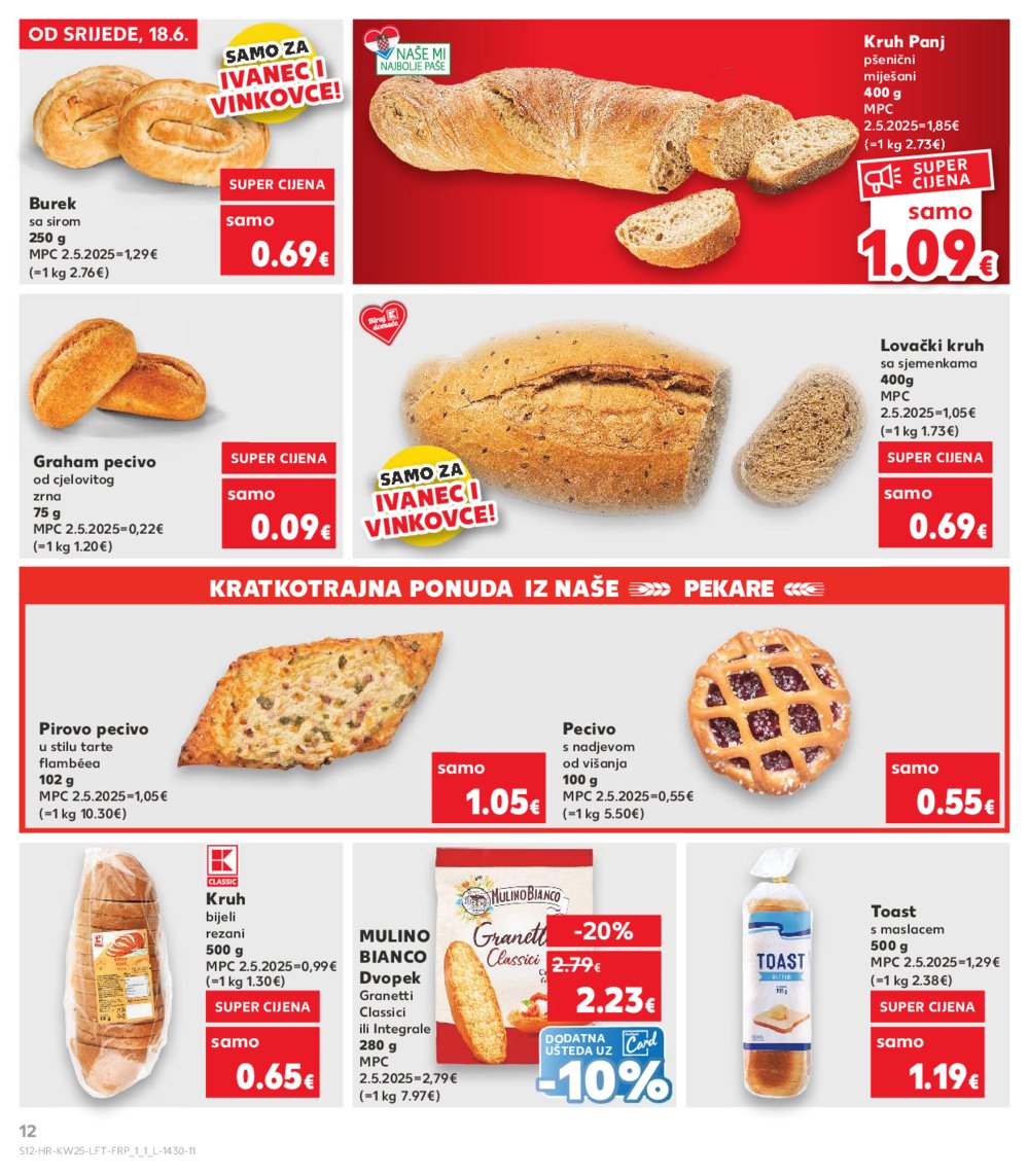 Kaufland katalog Akcija 18.06.-24.06.2025. Ivanec