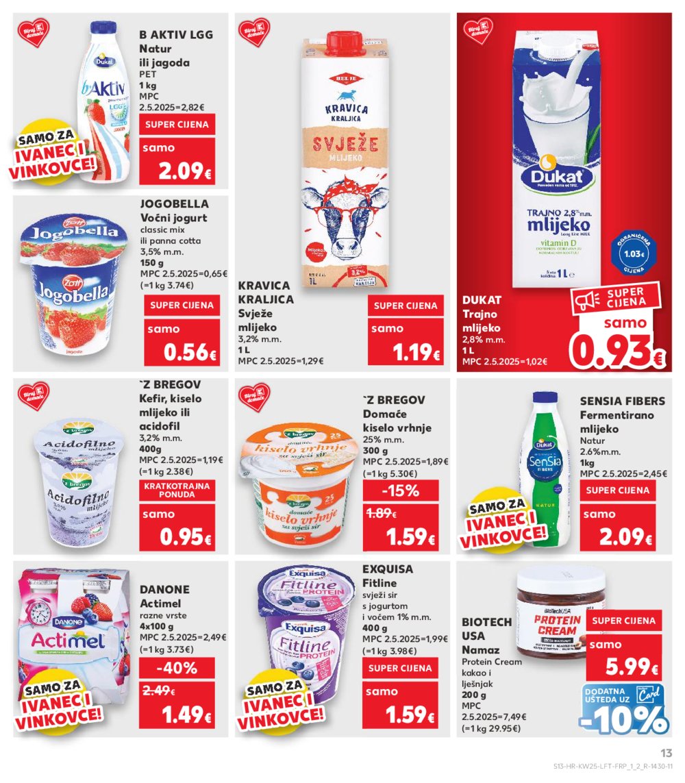Kaufland katalog Akcija 18.06.-24.06.2025. Ivanec