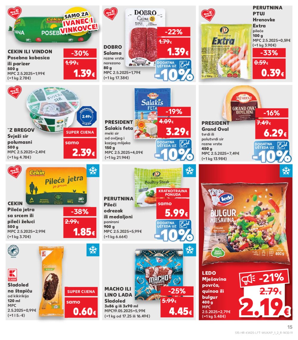 Kaufland katalog Akcija 18.06.-24.06.2025. Ivanec