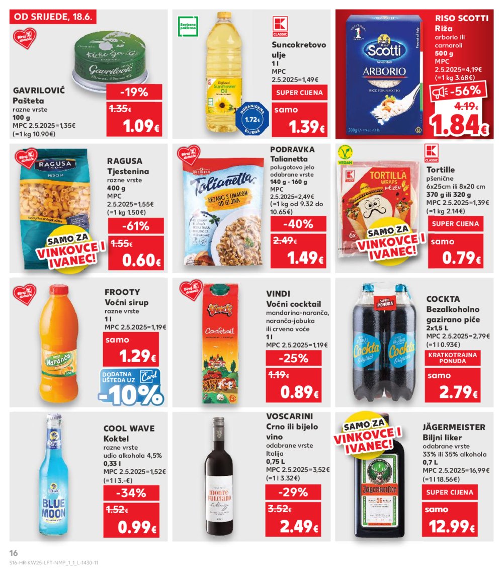 Kaufland katalog Akcija 18.06.-24.06.2025. Ivanec