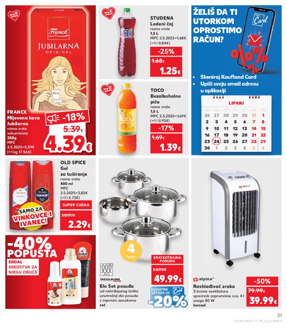 Kaufland katalog Akcija 18.06.-24.06.2025. Ivanec