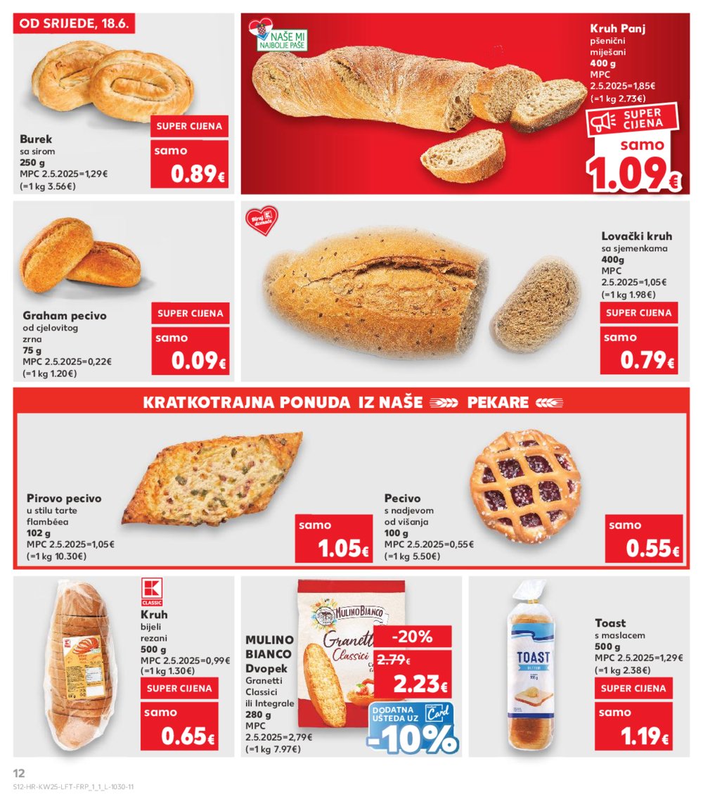 Kaufland katalog Akcija 18.06.-24.06.2025. Odabrane poslovnice