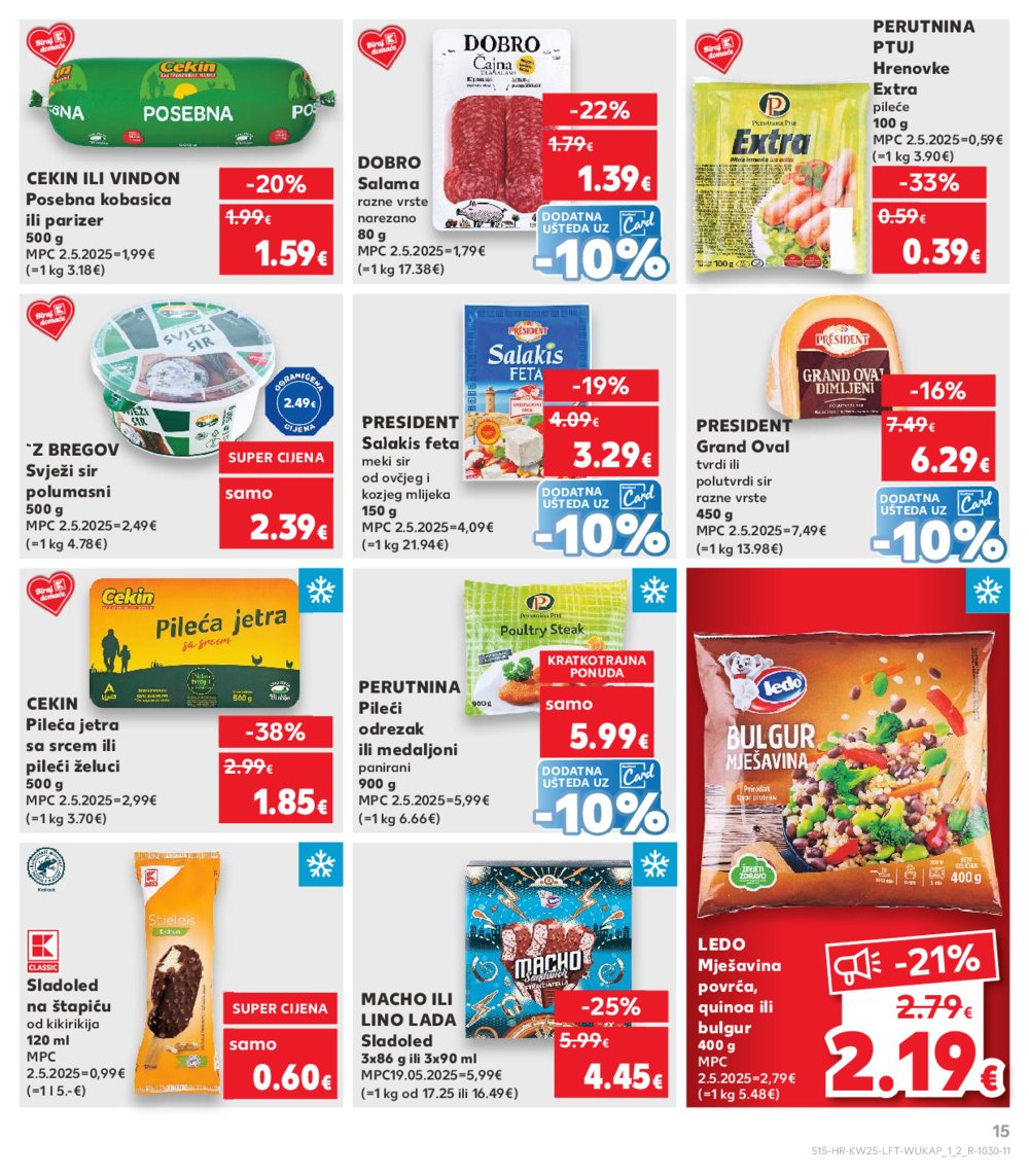 Kaufland katalog Akcija 18.06.-24.06.2025. Odabrane poslovnice