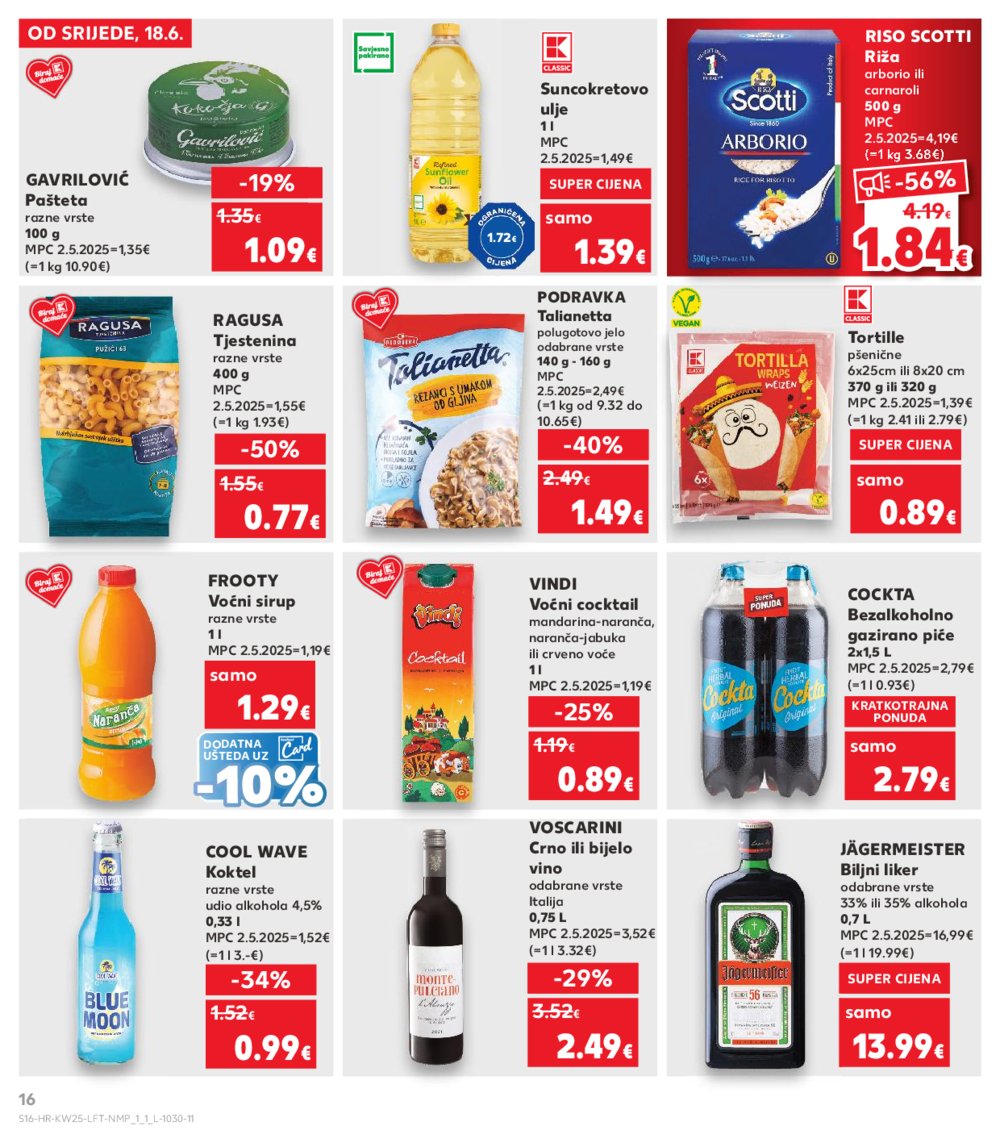 Kaufland katalog Akcija 18.06.-24.06.2025. Odabrane poslovnice