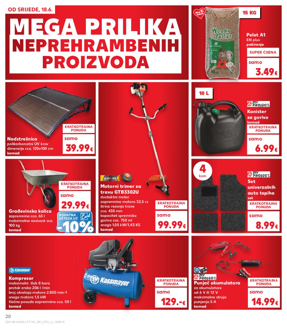 Kaufland katalog Akcija 18.06.-24.06.2025. Odabrane poslovnice