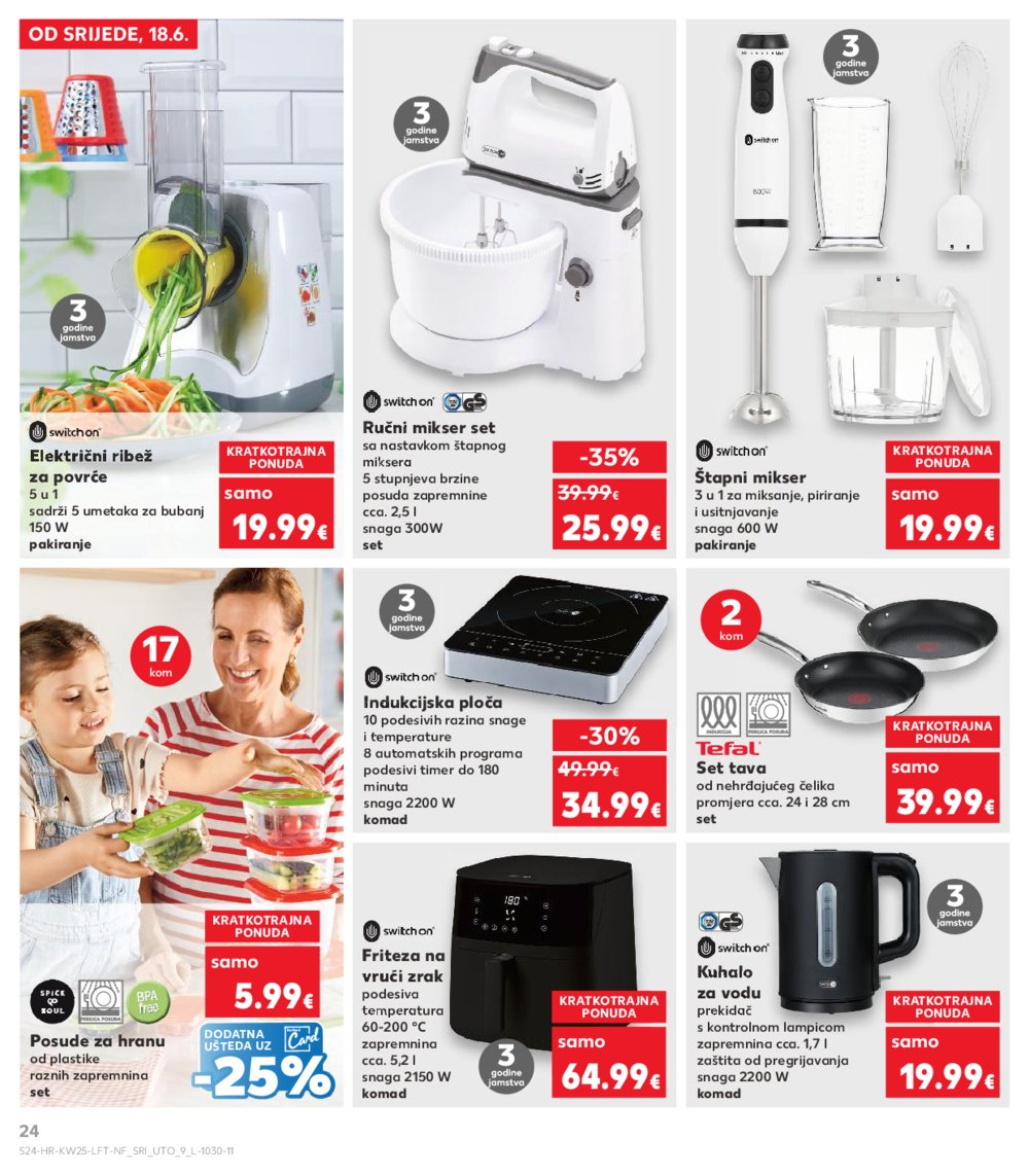 Kaufland katalog Akcija 18.06.-24.06.2025. Odabrane poslovnice