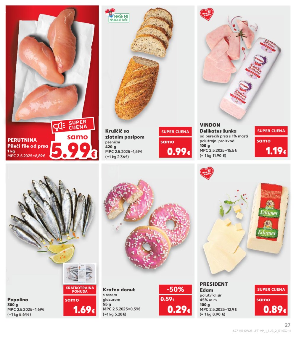 Kaufland katalog Akcija 18.06.-24.06.2025. Odabrane poslovnice