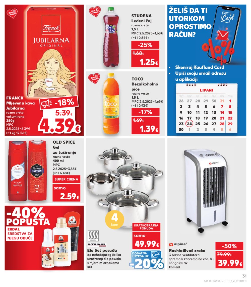 Kaufland katalog Akcija 18.06.-24.06.2025. Odabrane poslovnice