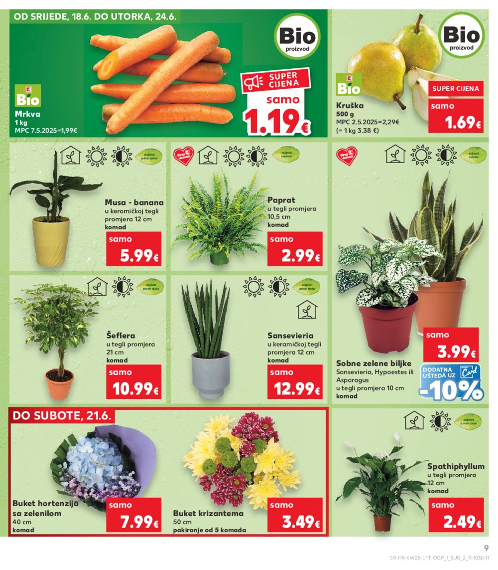 Kaufland katalog Akcija 18.06.-24.06.2025. Odabrane poslovnice