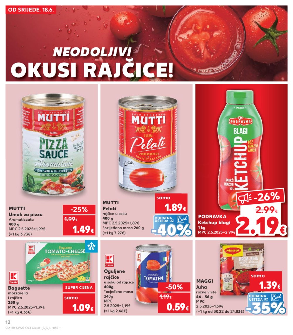 Kaufland Tematski katalog 18.06.-24.06.2025. Odabrane poslovnice