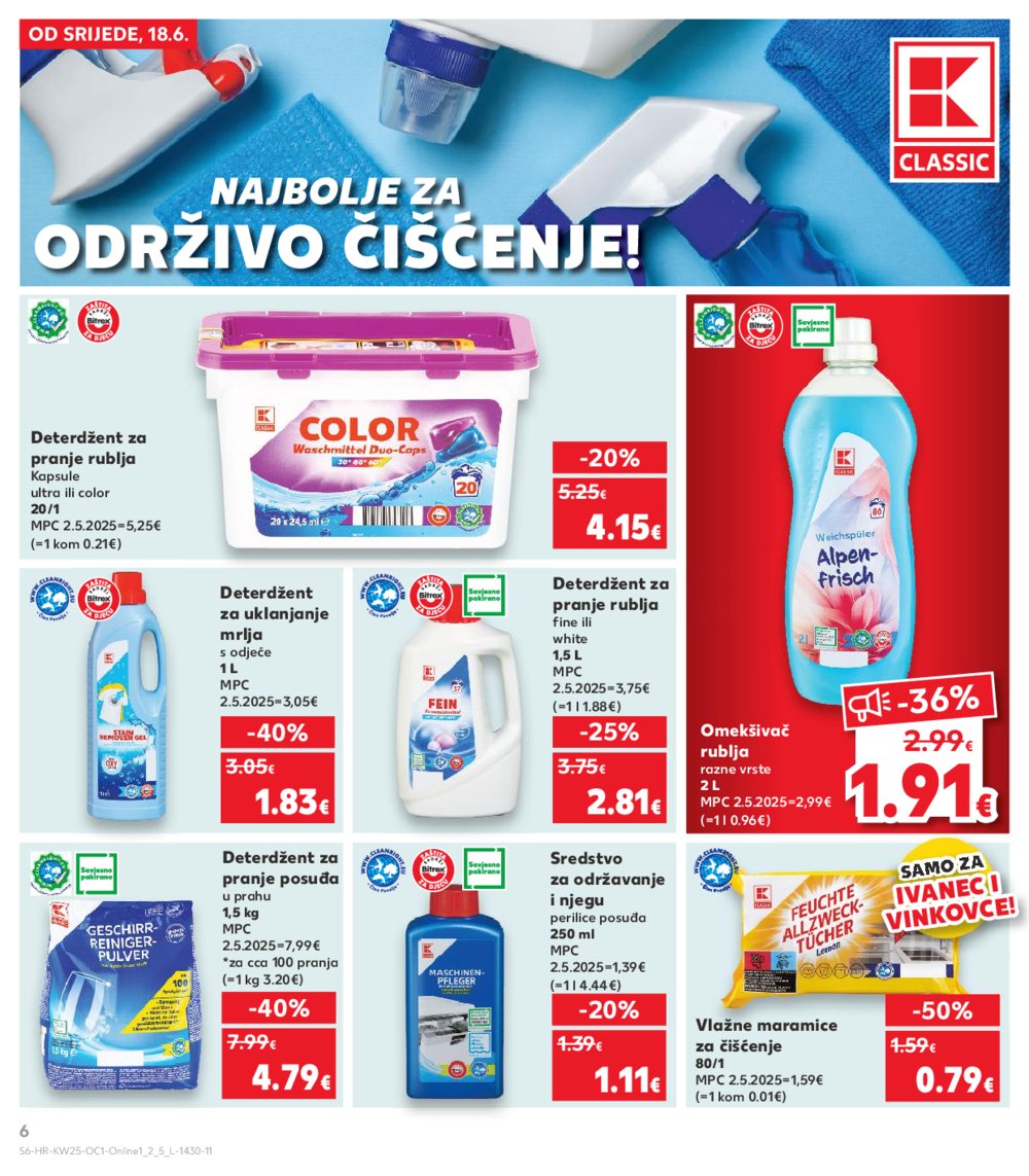 Kaufland Tematski katalog 18.06.-24.06.2025. Vinkovci