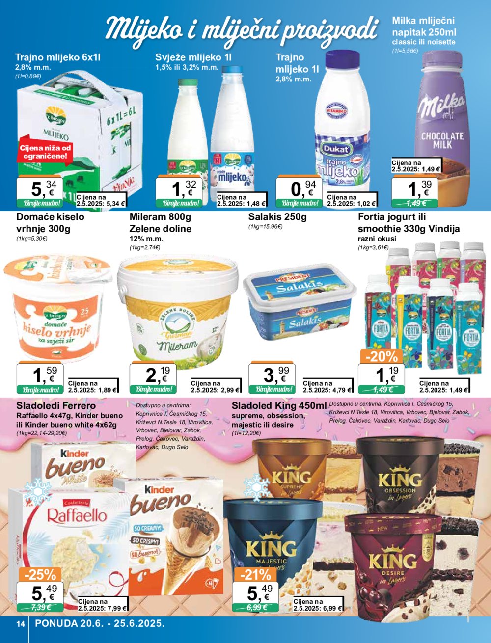 KTC katalog široke potrošnje katalog Akcija 20.06.-25.06.2025.