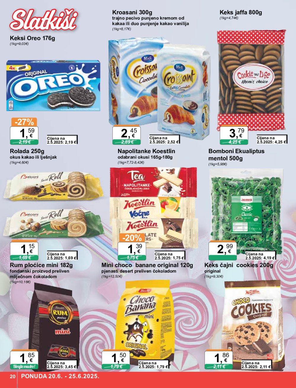 KTC katalog široke potrošnje katalog Akcija 20.06.-25.06.2025.