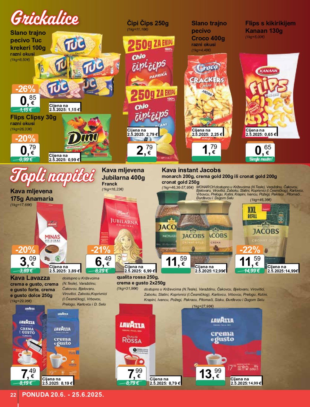 KTC katalog široke potrošnje katalog Akcija 20.06.-25.06.2025.