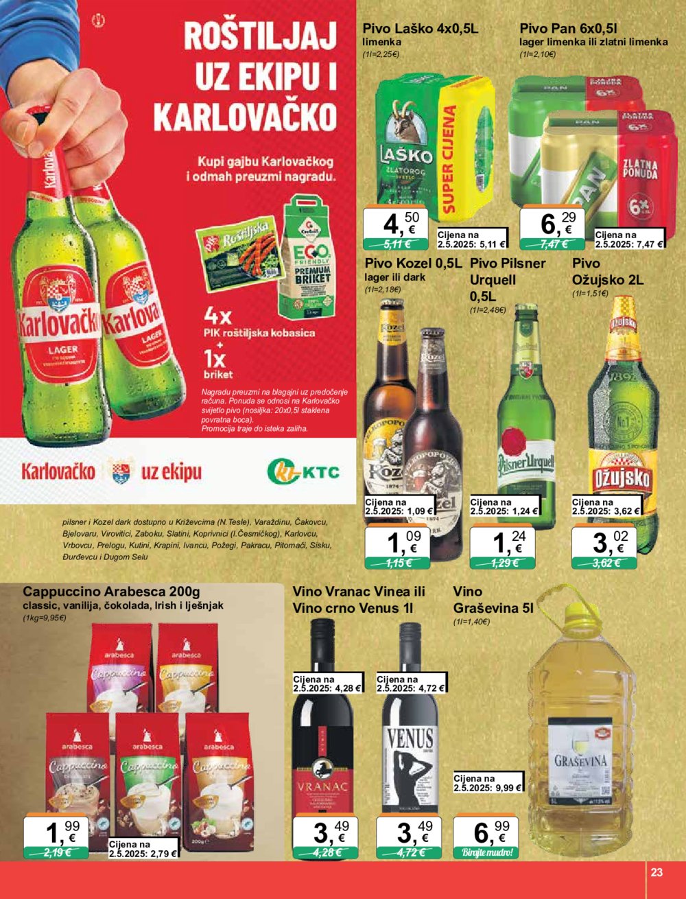KTC katalog široke potrošnje katalog Akcija 20.06.-25.06.2025.