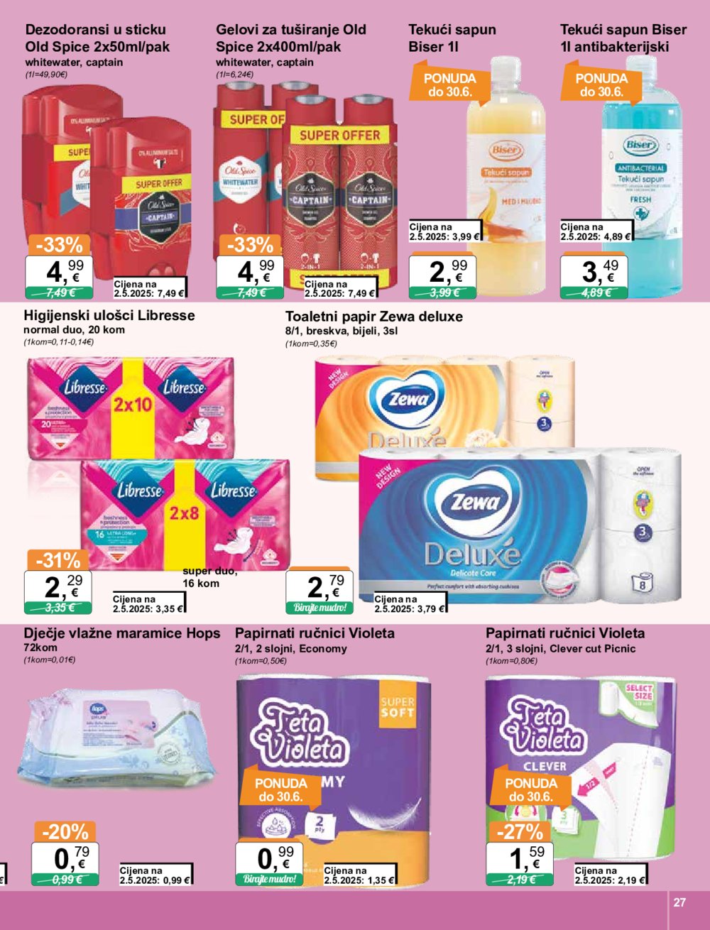 KTC katalog široke potrošnje katalog Akcija 20.06.-25.06.2025.