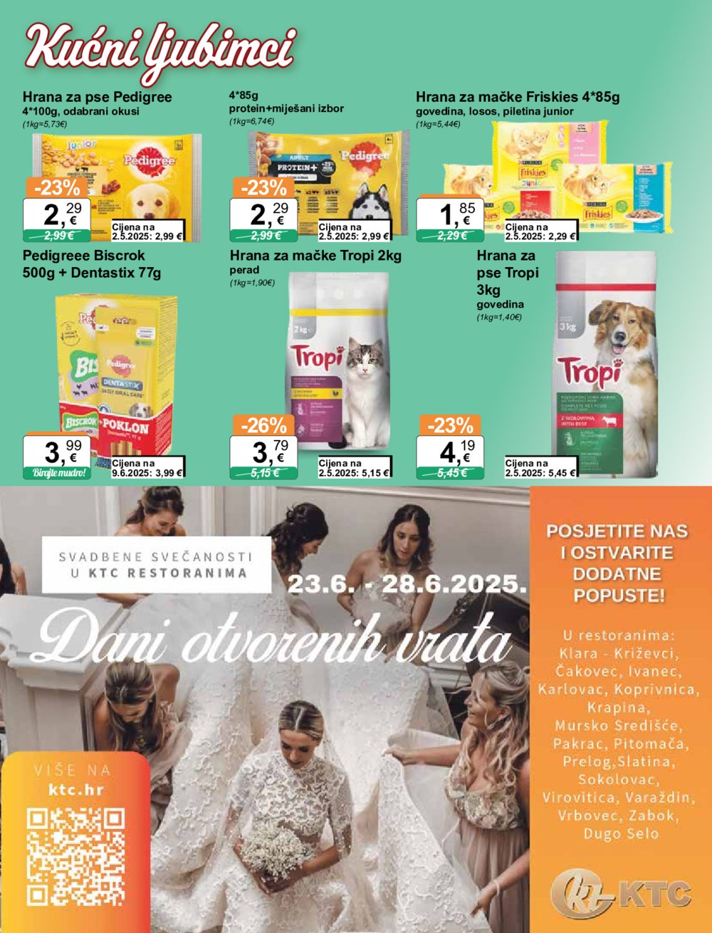 KTC katalog široke potrošnje katalog Akcija 20.06.-25.06.2025.