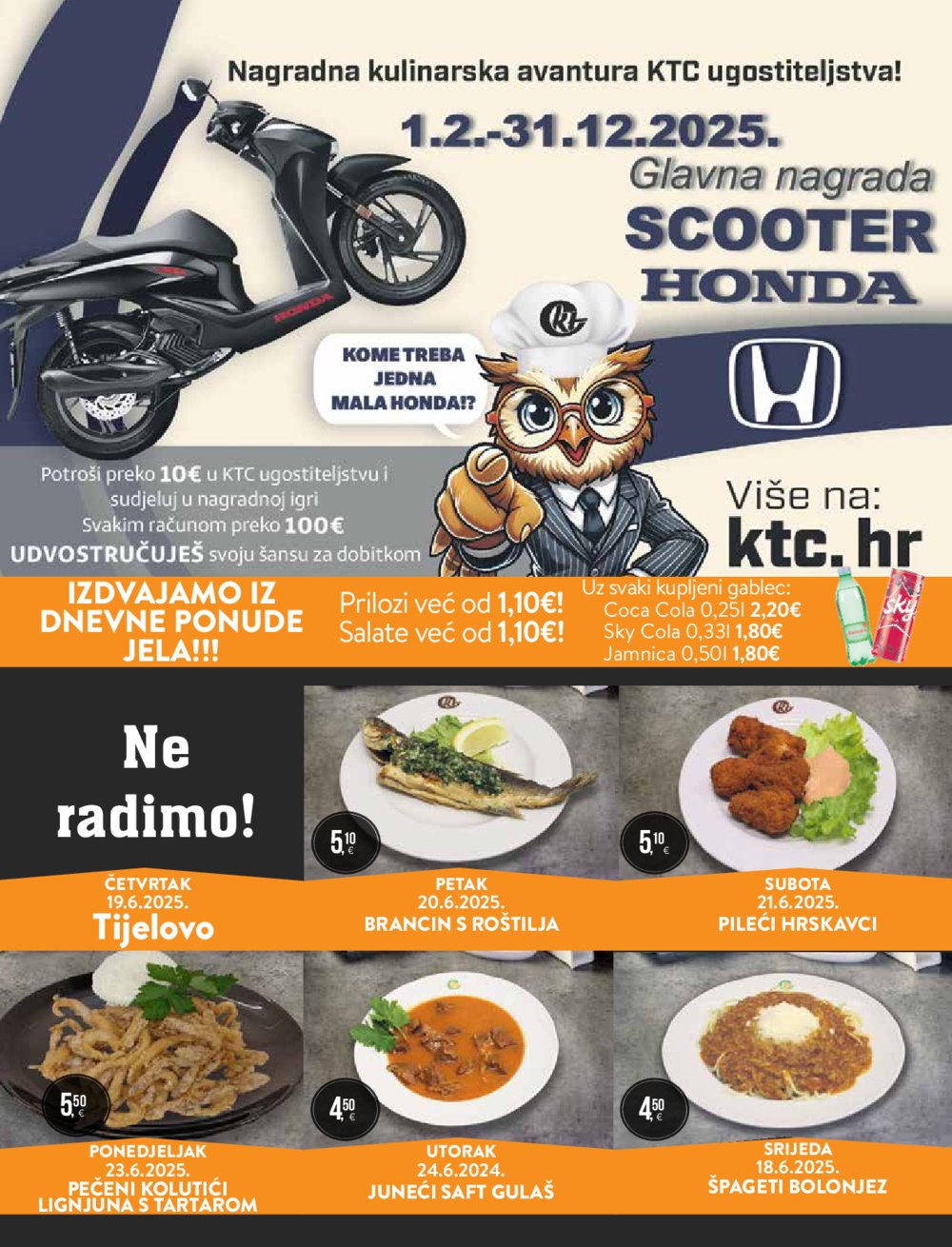 KTC katalog široke potrošnje katalog Akcija 20.06.-25.06.2025.