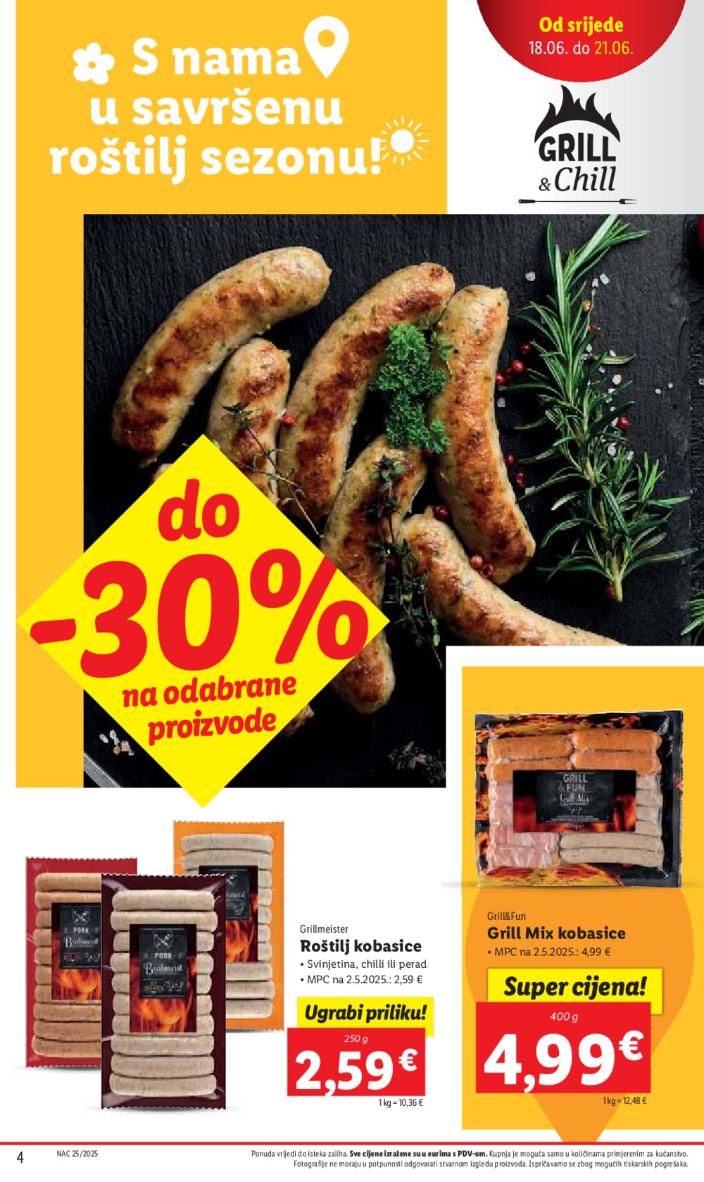 Lidl katalog Super ponuda od Srijede 18.06.-22.06.2025.