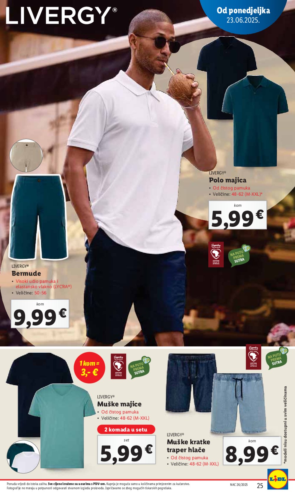 Lidl super ponuda od ponedjeljka 23.06. - 29.06.2025.