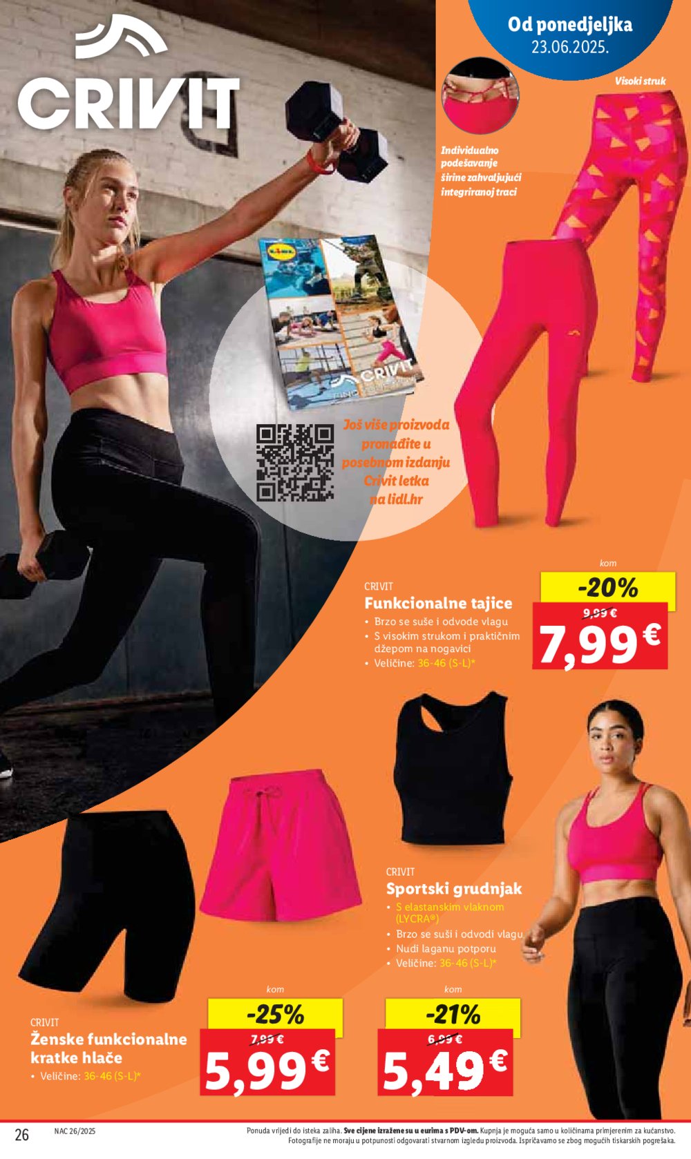 Lidl super ponuda od ponedjeljka 23.06. - 29.06.2025.