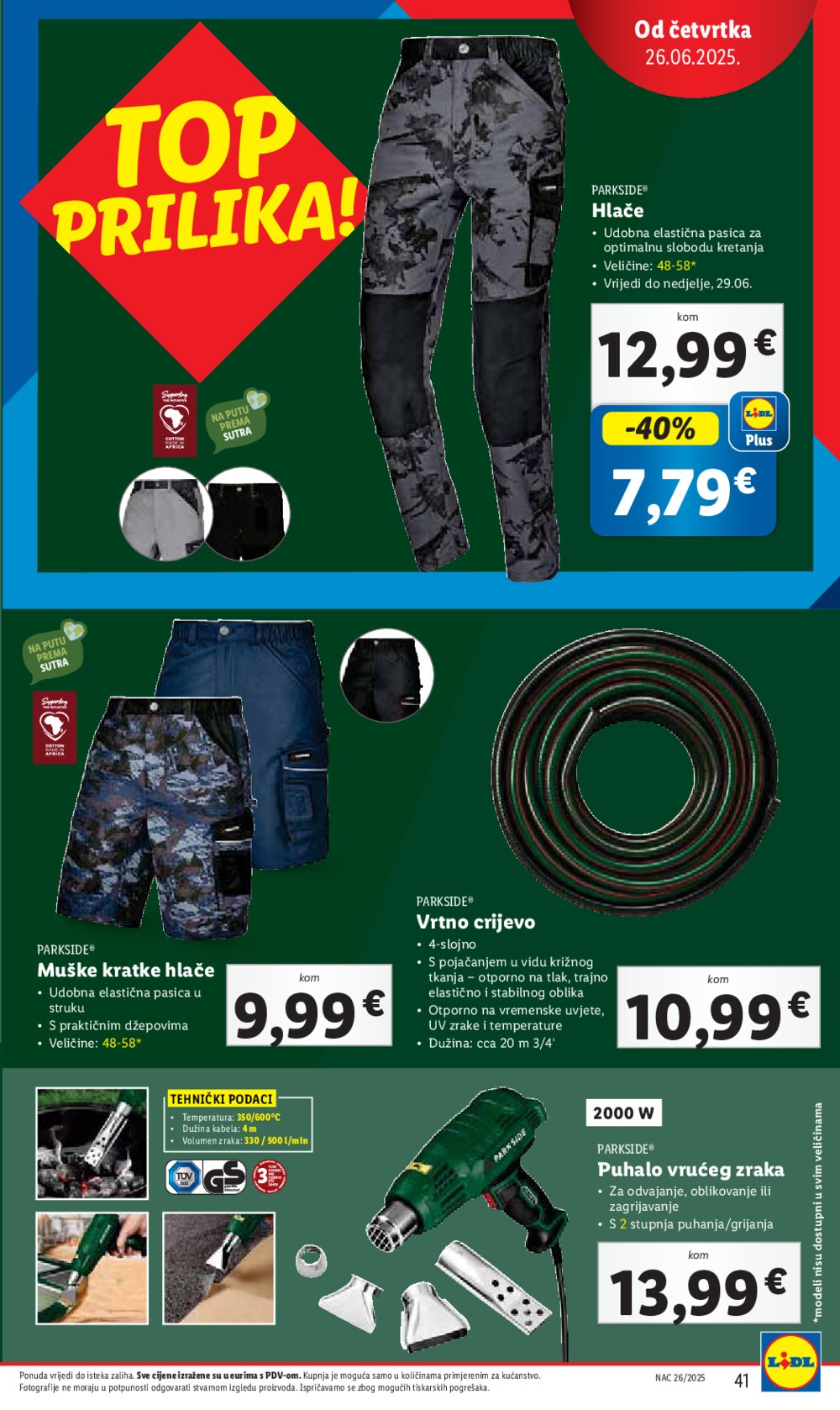 Lidl super ponuda od ponedjeljka 23.06. - 29.06.2025.