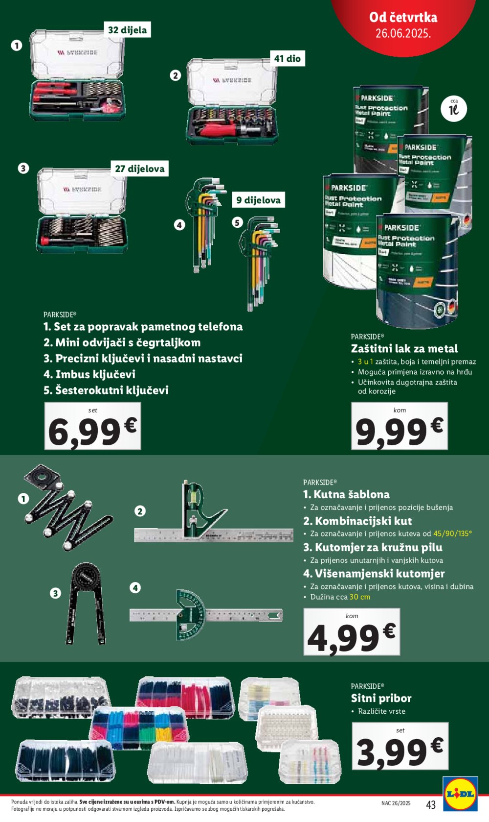 Lidl super ponuda od ponedjeljka 23.06. - 29.06.2025.