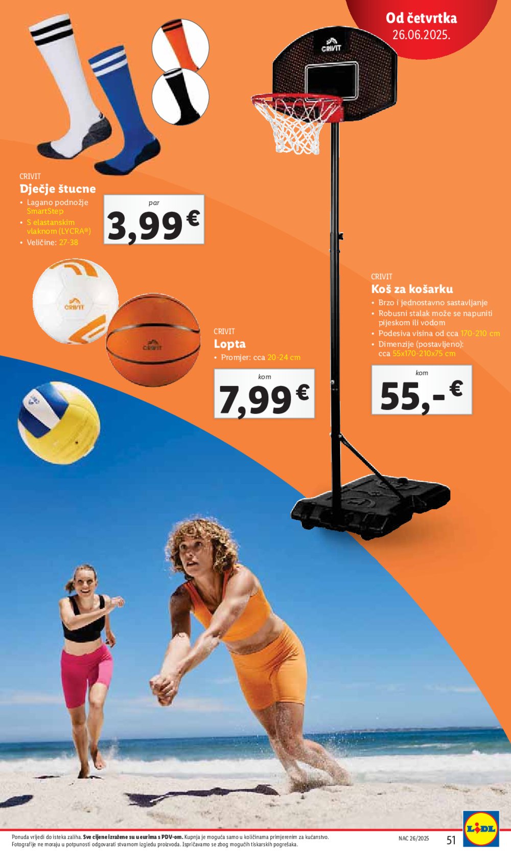 Lidl super ponuda od ponedjeljka 23.06. - 29.06.2025.