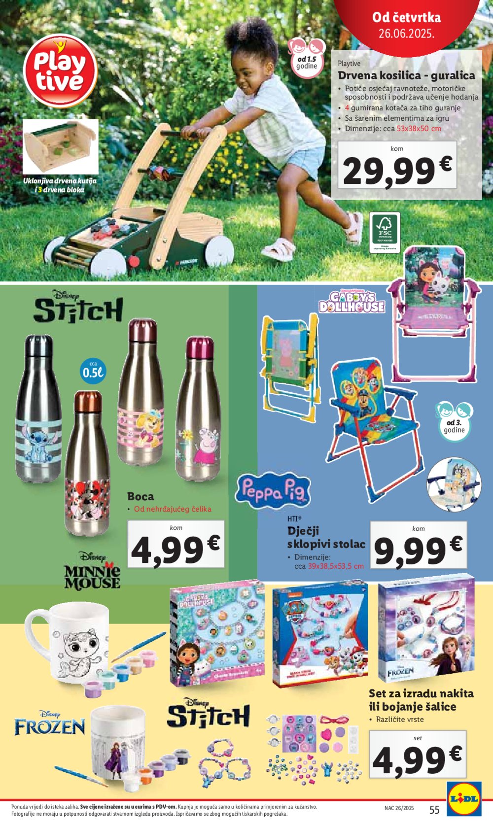 Lidl super ponuda od ponedjeljka 23.06. - 29.06.2025.