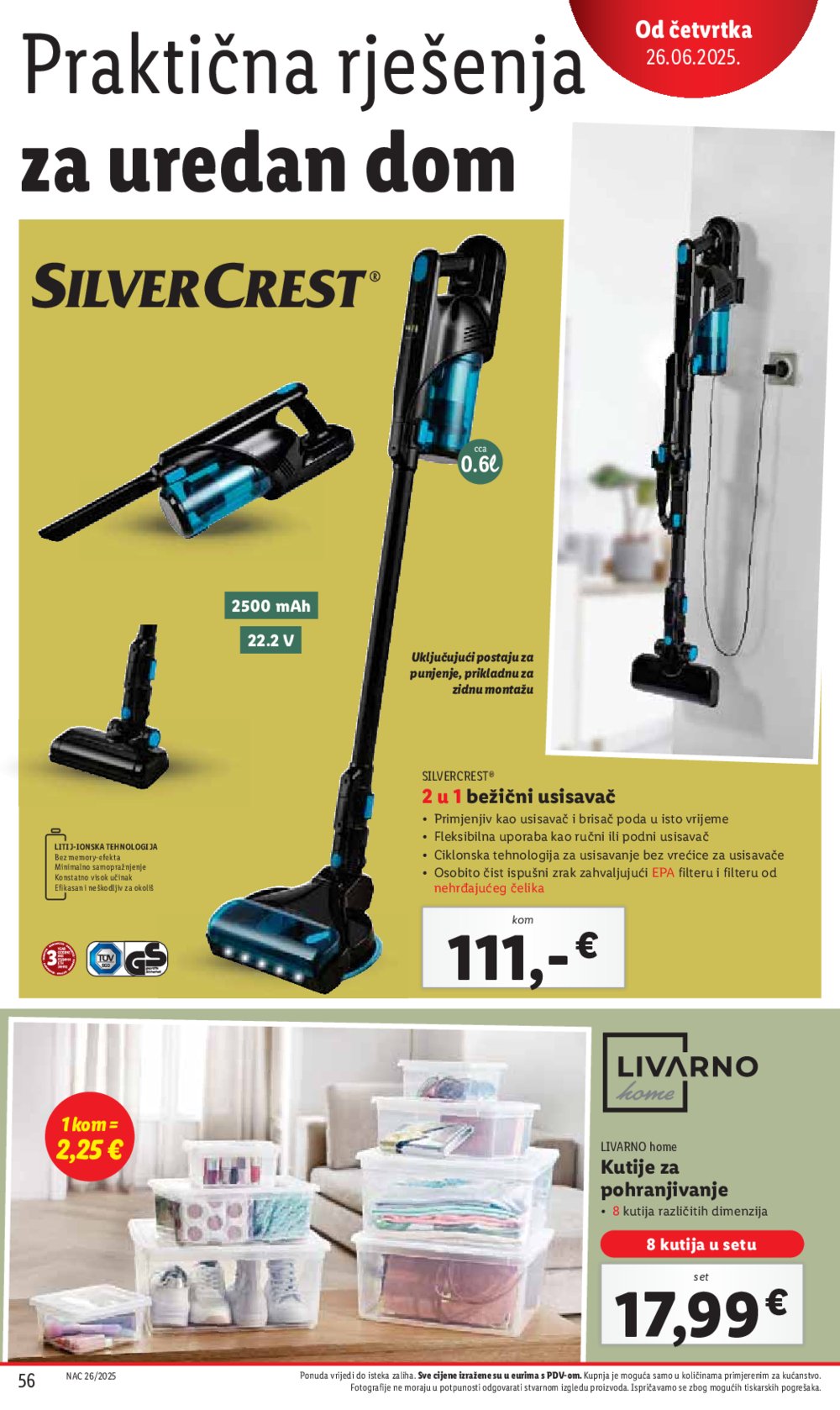 Lidl super ponuda od ponedjeljka 23.06. - 29.06.2025.