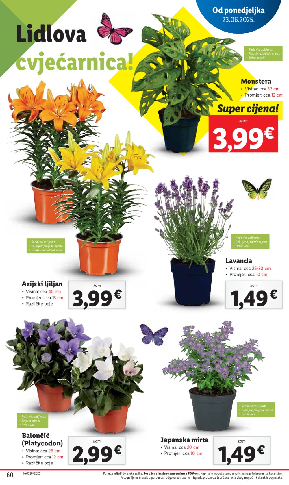 Lidl super ponuda od ponedjeljka 23.06. - 29.06.2025.